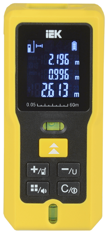 картинка Дальномер лазерный DM60 Professional  IEK от магазина Электротехника