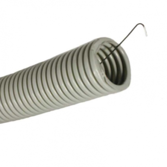 картинка Труба ПВХ гофр. с протяжкой D16мм (100м) ДКС от магазина Электротехника