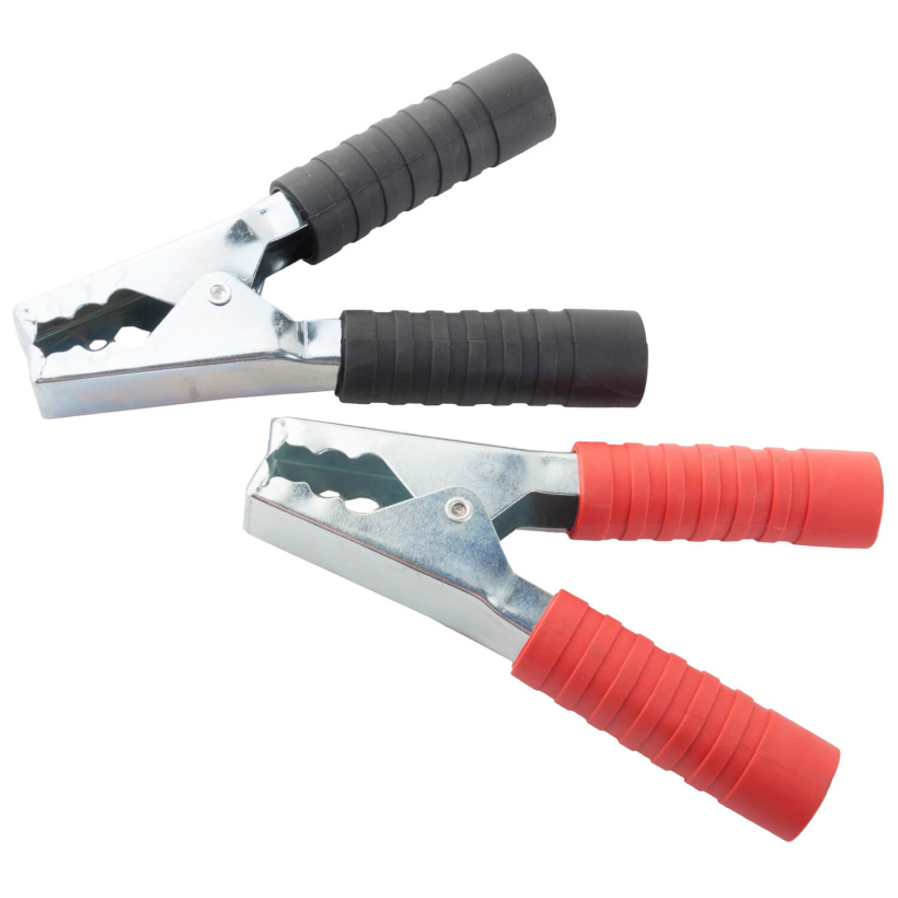 картинка Зажим "крокодил" АВТО 150мм 250А черный REXANT от магазина Электротехника