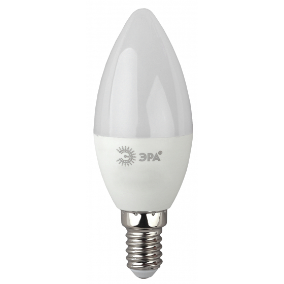 картинка Лампа LED 10Вт E14 (800lm) 4000К "свеча" ЭРА от магазина Электротехника