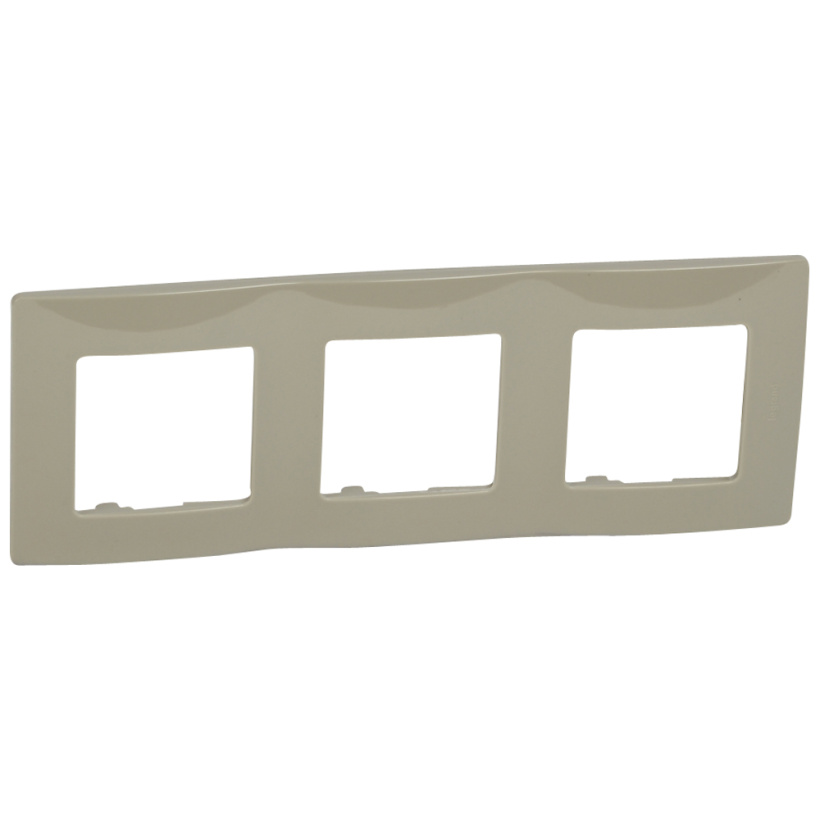 картинка Рамка 3-пост. светлая галька Etika от магазина Электротехника