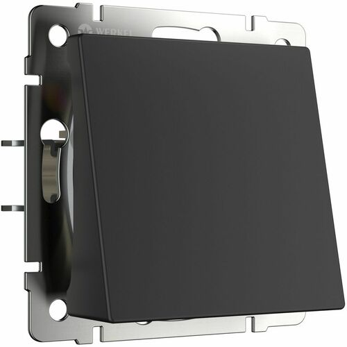 картинка Вывод кабеля СУ черная матовая Werkel от магазина Электротехника