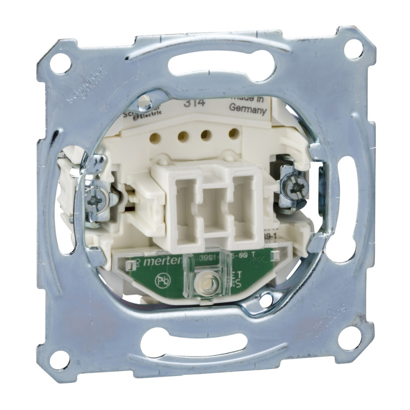 картинка Механизм выключателя 1-кл. 10А с подсветкой  Merten QuickFlex  от магазина Электротехника