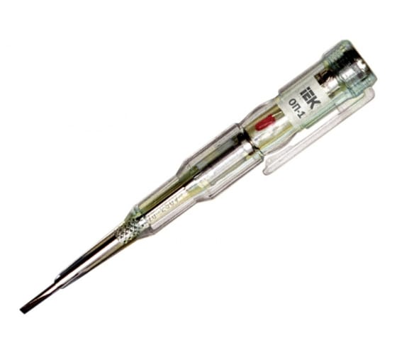 картинка Отвертка-пробник 145мм ОП-1 Home IEK $ от магазина Электротехника