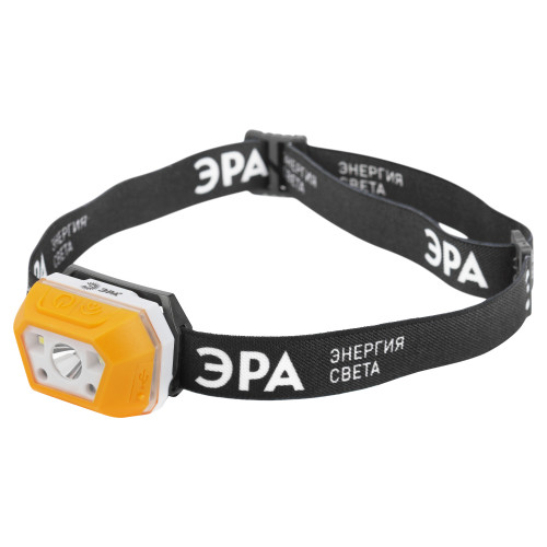картинка Фонарь налобный LED 3Вт 400Лм 4 реж. сенсорный аккумуляторный ЭРА от магазина Электротехника