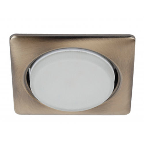 картинка Светильник GX53 встр. 13Вт квадрат бронза ЭРА !!! от магазина Электротехника