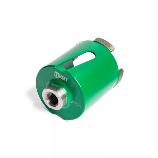 картинка Сверло алмазное для подрозетников d68 длина:65 M16 R 4LSP ECO-D50  КВТ от магазина Электротехника