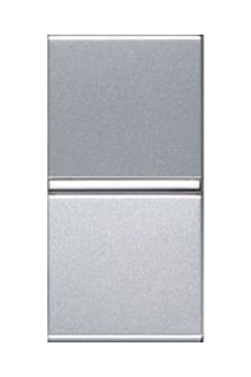 картинка Выключатель 1-кл кнопочный НО-контакт без символа 1 мод серебро,  Zenit ABB от магазина Электротехника