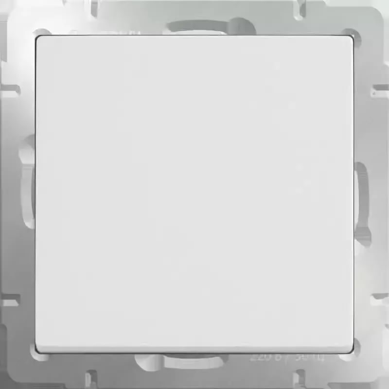картинка Выключатель 1-кл. 10А СУ проходной механизм белый Werkel от магазина Электротехника