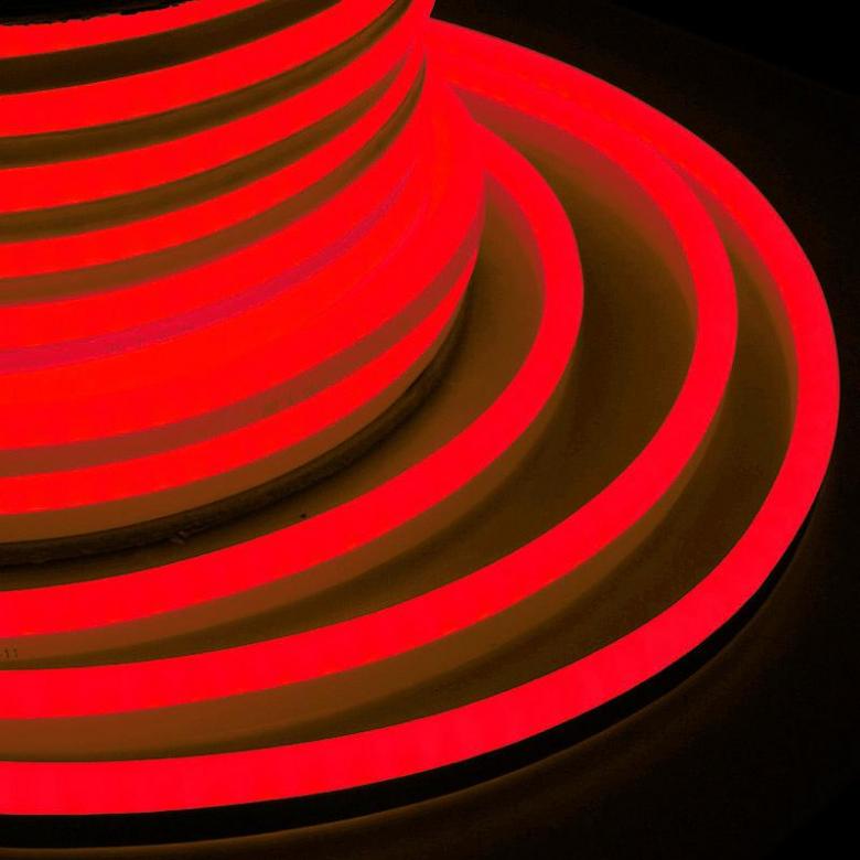 картинка Гибкий Неон LED SMD, красный, 120 LED/м, бухта 50м от магазина Электротехника