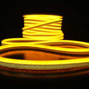картинка Гибкий Неон LED SMD, жёлтый, 120 LED/м, бухта 50м от магазина Электротехника