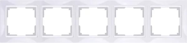 картинка Рамка 5-пост. белый Stark от магазина Электротехника