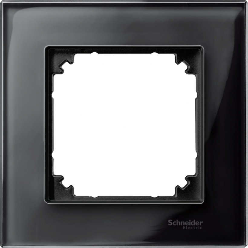 картинка Рамка 1-пост. стекло черный оникс M-Elegance Merten от магазина Электротехника
