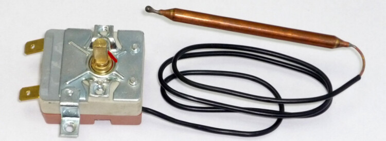 картинка Термостат регулируемый на 75 (77) градусов Thermowatt от магазина Электротехника