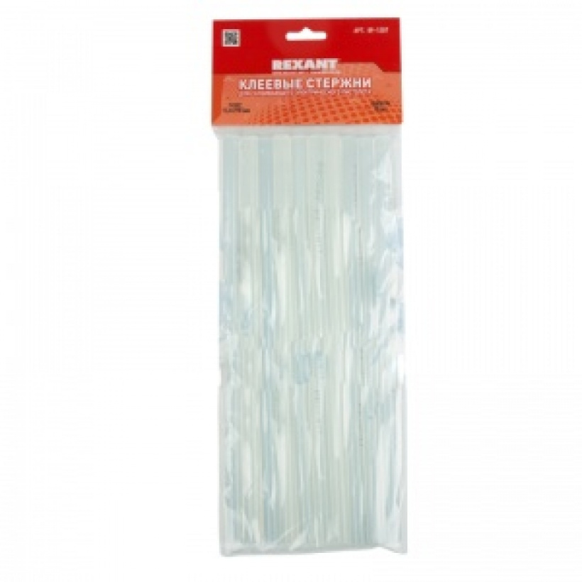 картинка Клеевой стержень d=11.3 мм,  L=300мм , прозрачный REXANT от магазина Электротехника