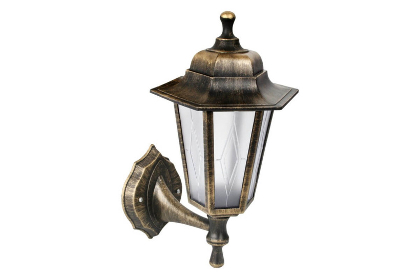 картинка Светильник-бра ул. "ФОНАРЬ 6-гр."  60Вт Е27 IP44 черн.+бронза Camelion !!! от магазина Электротехника