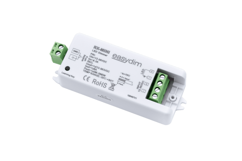 картинка Приемник-контроллер для монохромной светодиодной ленты RX-MINI SWG от магазина Электротехника