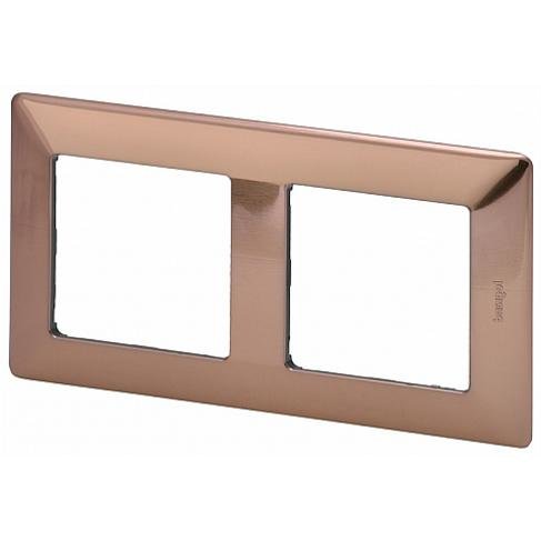 картинка Рамка  2-пост. Медь Valena LIFE от магазина Электротехника