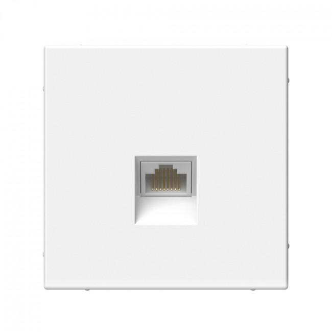 картинка Розетка 1-я RJ45 Cat.6а СУ механизм лотос ArtGallery от магазина Электротехника