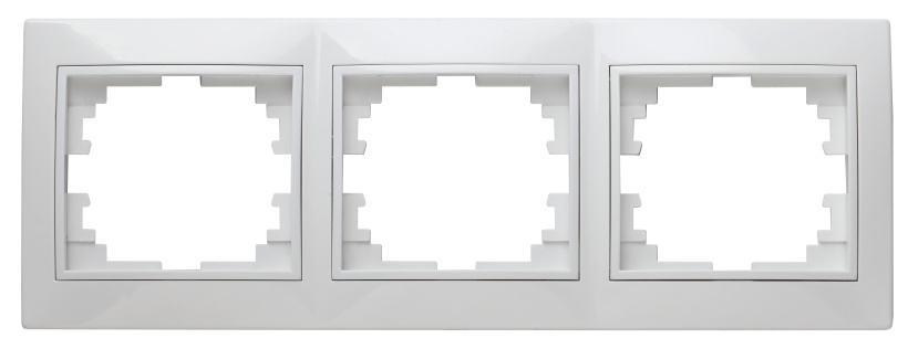 картинка Рамка 3-я белая Intro Plano !!! от магазина Электротехника