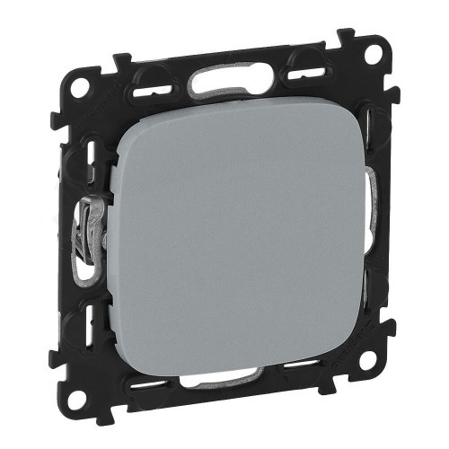 картинка Заглушка с суппортом Алюминий Valena Allure от магазина Электротехника