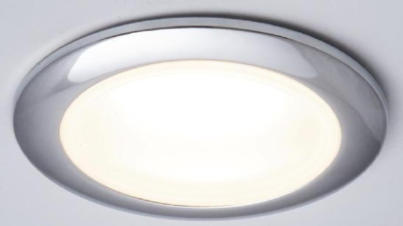 картинка Светильник MR-16 GU5.3 для ванных комнат круглый  IP44 хром CAST 82 CHROME Maх Light от магазина Электротехника