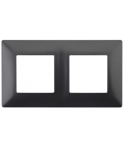картинка Рамка 2-я антрацит Elegance Эра от магазина Электротехника