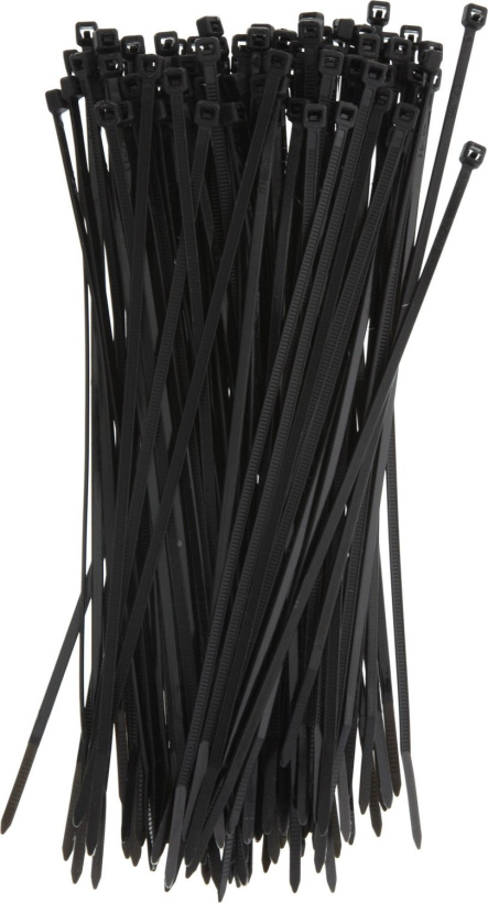 картинка Хомут nylon 4,8х400 (100шт) черный REXANT от магазина Электротехника