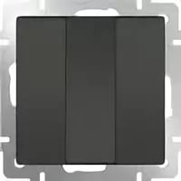 картинка Выключатель 3-кл. 10А СУ серо-коричневый Werkel от магазина Электротехника