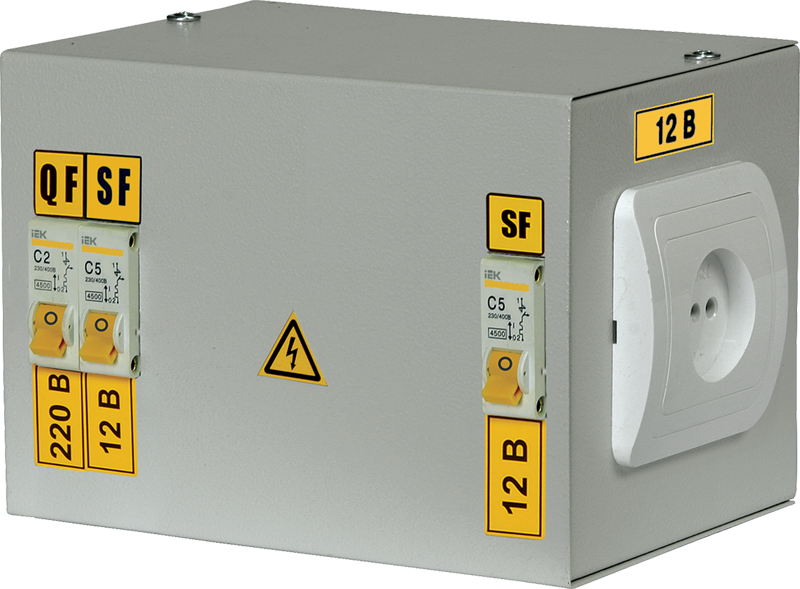 картинка Ящик с понижающим трансформатором ЯТП-0,4 220/12-3 УХЛ4 IP30 EKF от магазина Электротехника