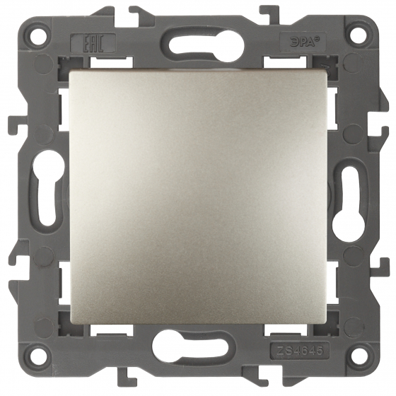 картинка Выключатель 1-кл. 10АХ-250В авт. клем шампань Elegance Эра !!! от магазина Электротехника