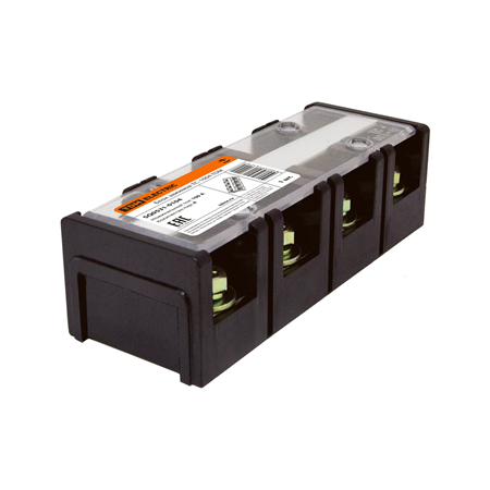 картинка Блок зажимов наборный ТС-1004 100А 4пары TDM от магазина Электротехника