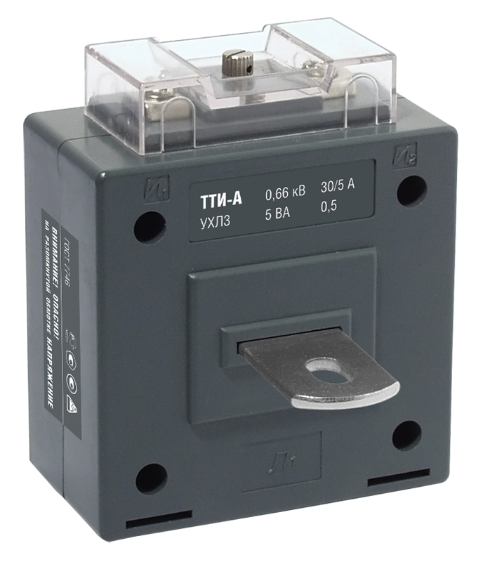 картинка Трансформатор тока ТТИ-А   150/5А  5ВА  класс 0,5  IEK от магазина Электротехника