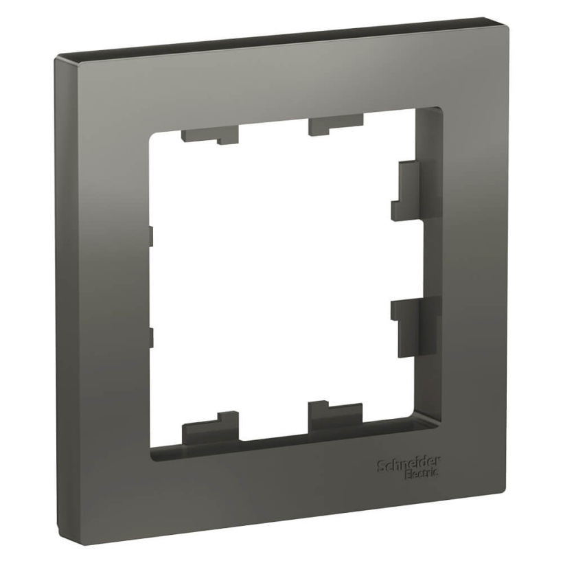 картинка Рамка 1-пост. сталь  ATLAS DESIGN от магазина Электротехника