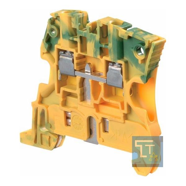 картинка Клемма винтовая 4мм.кв. земля М4\6  ABB от магазина Электротехника