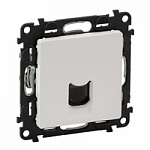 картинка Розетка 1-я RJ11 СУ механизм Белый Valena LIFE от магазина Электротехника