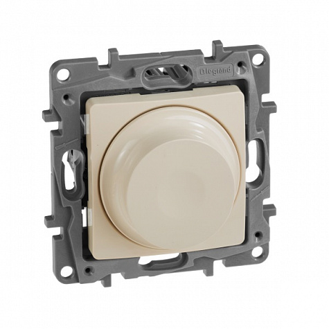 картинка Светорегулятор поворотный 300Вт сл. кость Etika от магазина Электротехника