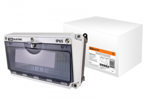 картинка Корпус КРУ 12 модулей (190х265х170) IP65 TDM от магазина Электротехника