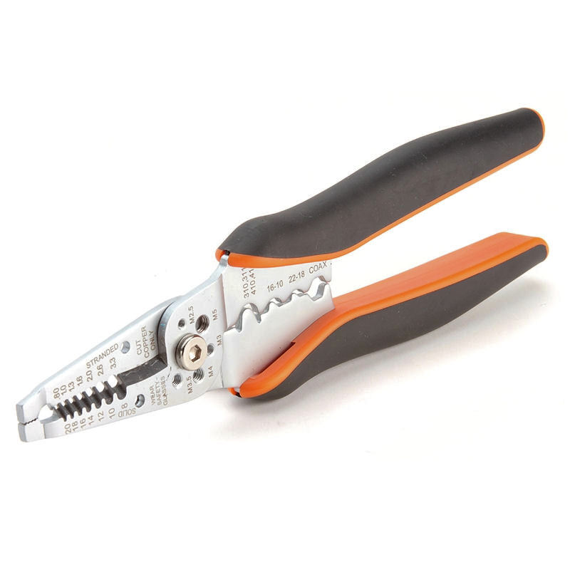 картинка Инструмент для снятия изоляции с проводов WS-01D Стриппер КВТ от магазина Электротехника