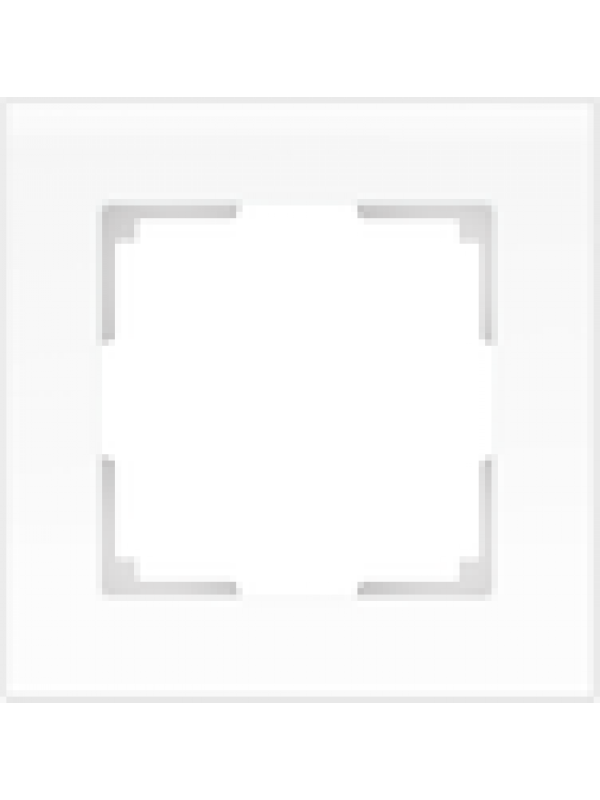 картинка Рамка 1-пост. белая матовая (стекло) Favorit  от магазина Электротехника