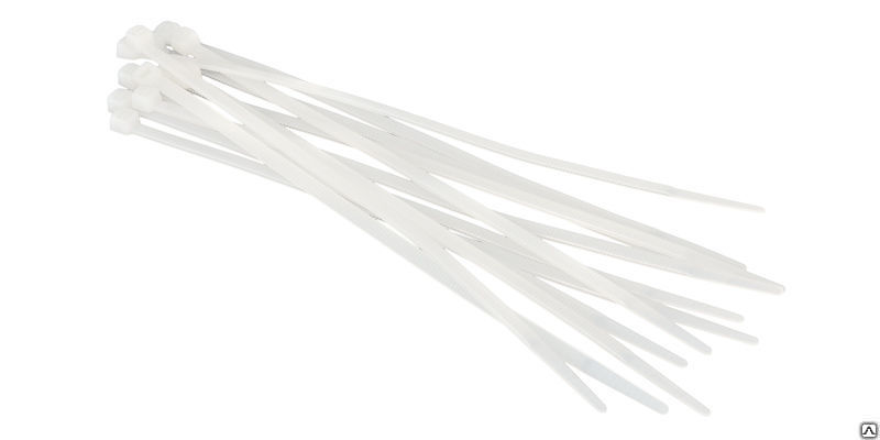 картинка Хомут 300х3.6мм белый (100шт) DKC от магазина Электротехника