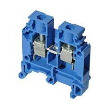 картинка Клемма винтовая 10мм.кв синяя от магазина Электротехника