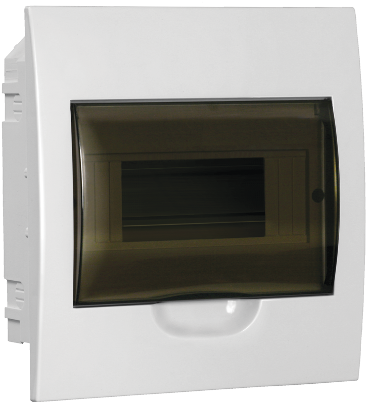 картинка Корпус пластиковый  ЩРВ-П-8 встраиваемый IP40 222х208х92 KREPTA 3 IEK от магазина Электротехника