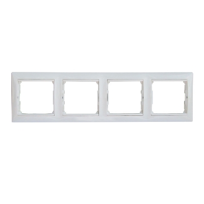 картинка Рамка 4-пост. Белый  Valena от магазина Электротехника
