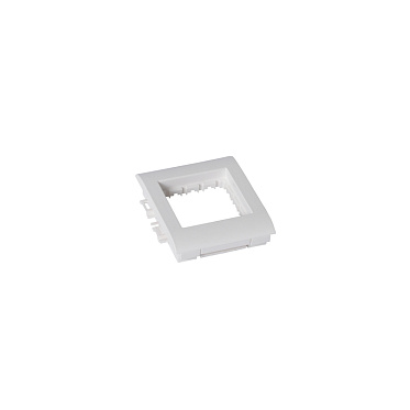 картинка Суппорт 2 модуля для кабель-каналов 85х50 100х50 130х50 с крышкой 75мм Mosaic от магазина Электротехника