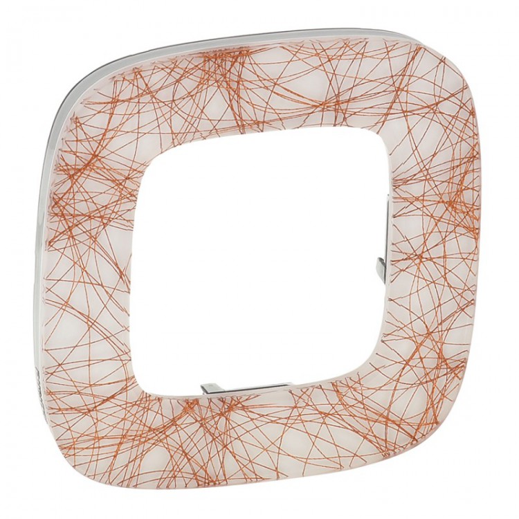 картинка Рамка 1-пост. универсальная Итальянская фантазия Valena ALLURE от магазина Электротехника