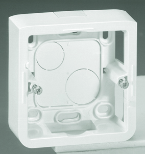картинка Коробка накладная 2 мод. белая H30мм Mosaic/Legrand от магазина Электротехника
