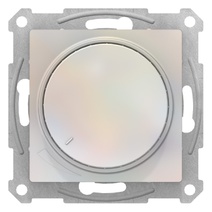 картинка Диммер поворотно-нажимной, 315Вт, жемчуг  ATLAS DESIGN от магазина Электротехника
