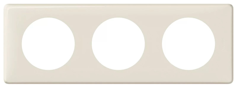 картинка Рамка 3-пост Слоновая кость Celiane от магазина Электротехника
