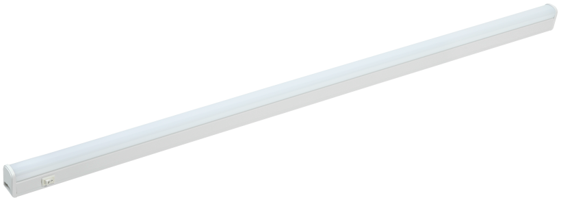 картинка Светильник линейный LED 10Вт 950Лм 4000К IP20 872мм бел. пластик с выкл. ДБО3003 IEK !!! от магазина Электротехника